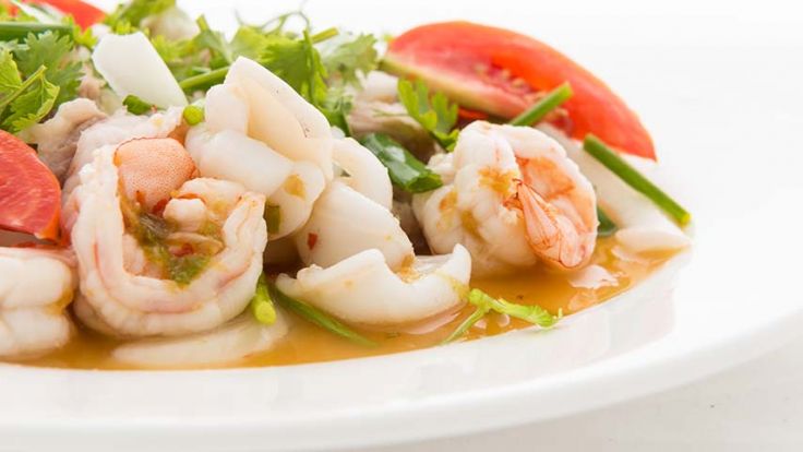 SOUP  SHRIMP SALAD COMBO image